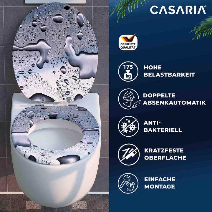 Actual product image Casaria Toilet seat