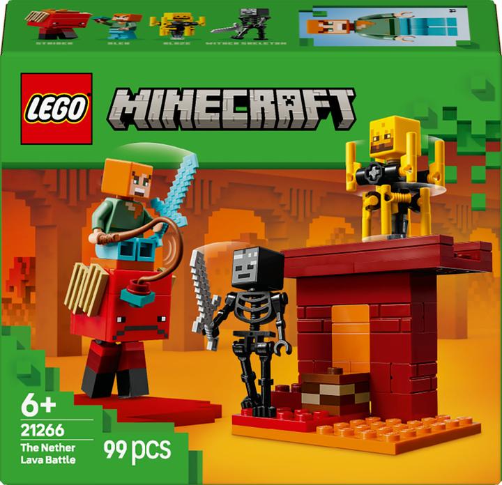 Produktbild LEGO Das Lava-Duell im Nether (21266, LEGO Minecraft)