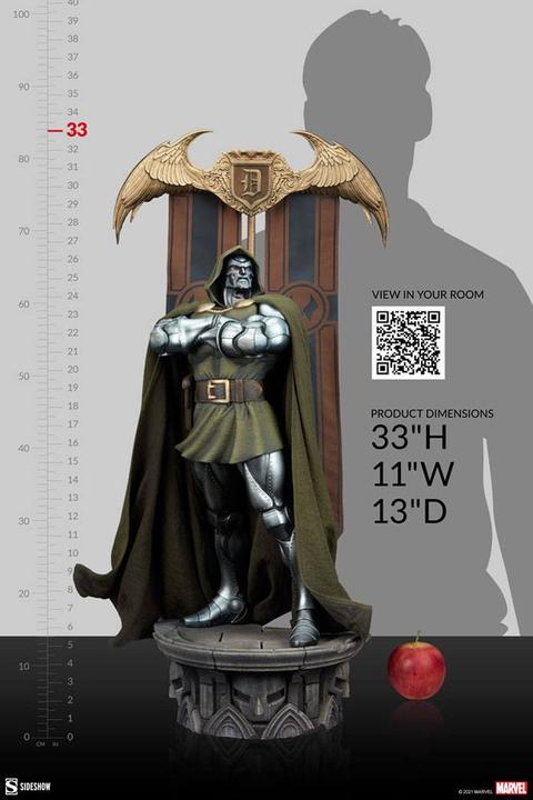 Immagine prodotto Sideshow Maquette del "Dottor Destino" della Marvel Comics