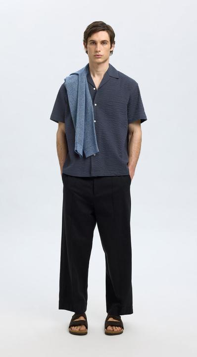 Produktbild Selected Homme Seersucker Kurzarmhemd (M)