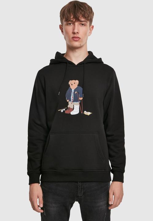 Immagine prodotto Mister Tee Felpa con cappuccio Skateboard Bear - 11748 (XS)