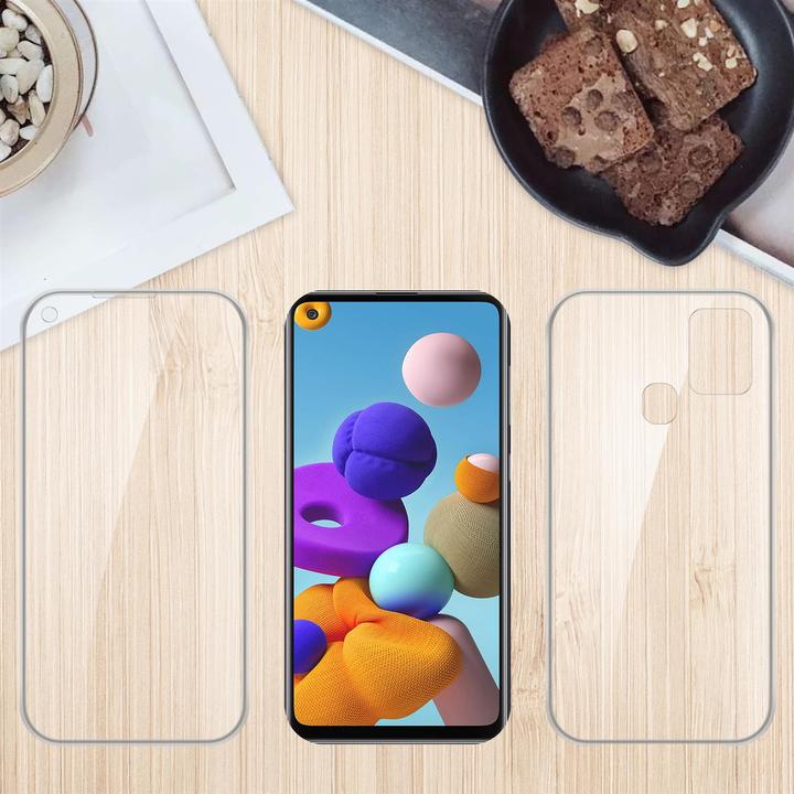 Actual product image Cadorabo TPU 360 Degree Case Cover (Samsung Galaxy A21s)