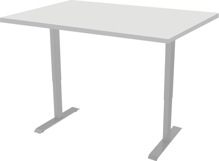 Produktbild Celexon elektrisch höhenverstellbarer Schreibtisch Economy eAdjust-71121 - weiss, inkl. Tischplatte 1