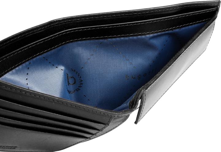 Actual product image Bugatti Nobile wallet RFID protection leather 12 cm