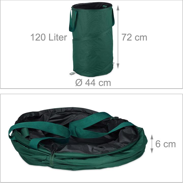 Actual product image Relaxdays Laubsack (120 l)