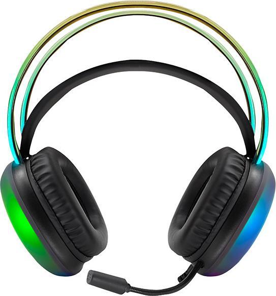 Actual product image Tracer Gaming Ακουστικά GZ X2 με RGB LED φωτισμό και στην στεφάνη,Εύκαμπτο μικρόφωνο,USB,Ρυθμιστή έν