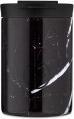 Actual product image 24 Bottles Thermo mug Travel Tumbler 0.35 l Black Marble