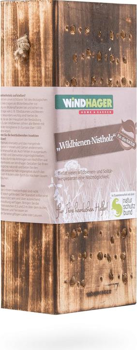 Windhager Wildbienenholz (Wildbienen)
