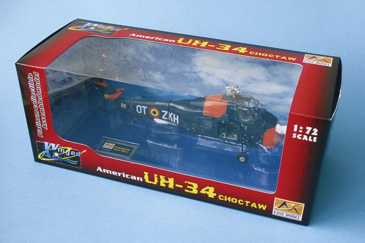 Actual product image Easy Model Helicopter H34 Choctaw Belgium Air Force