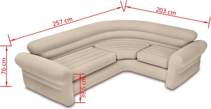 Actual product image Intex Corner Sofa