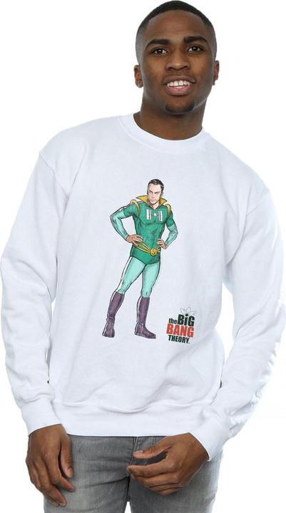 Image du produit Dam Mens Sheldon Superhero Cotton Sweatshirt (4XL)