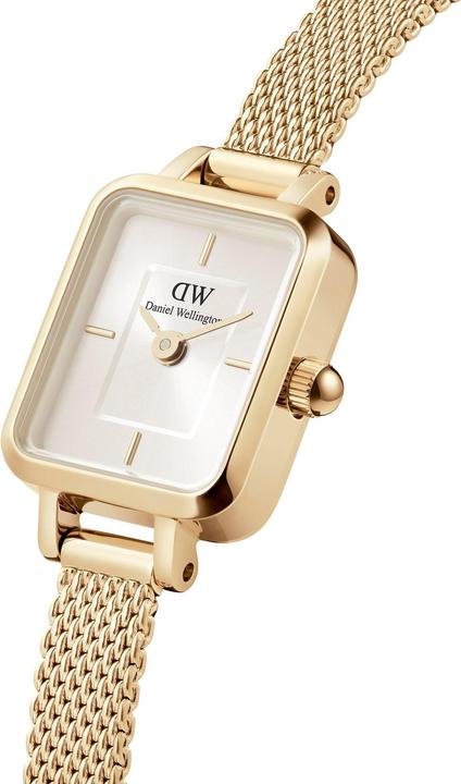 Immagine prodotto Daniel Wellington Quadro Mini Evergold Oro Champagne (Orologio da polso analogico, 15.50 mm)
