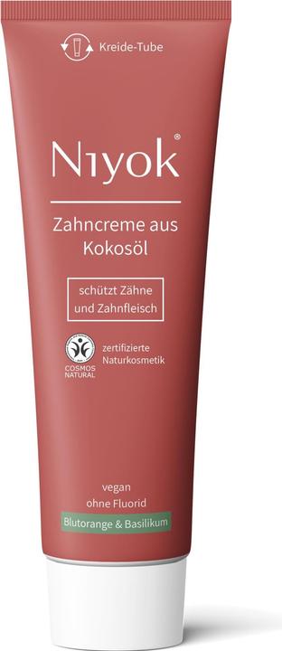 Produktbild Niyok Zahncreme Kokosöl Blutorange & Basilikum 75 ml (75 ml)