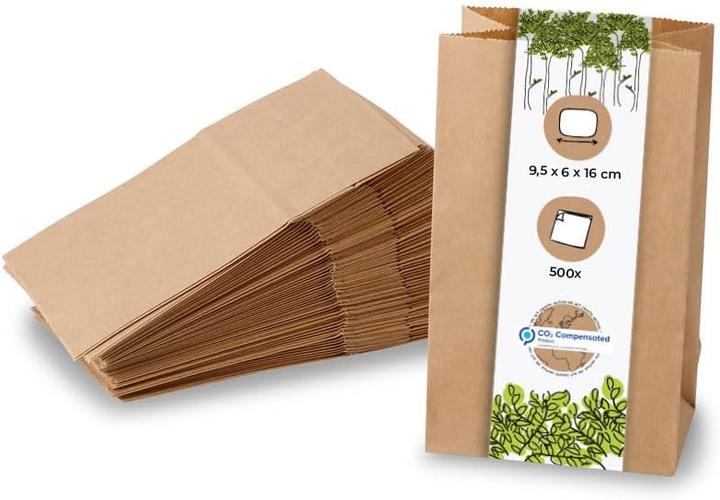 Actual product image Biozoyg 500er Set Kraftpapiertüten (500 x)