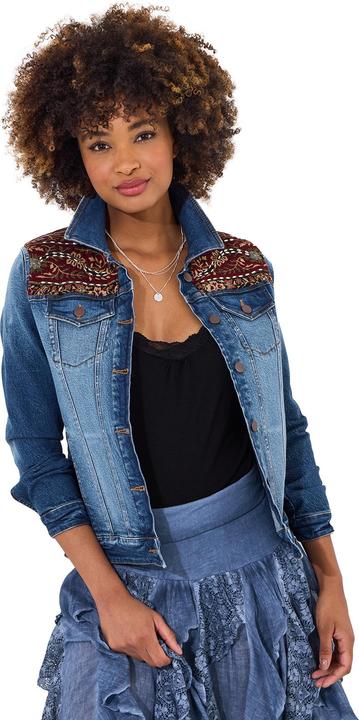 Image du produit Joe Browns LIMITED EDITION Customised Beaded Back Denim Jacket (42)