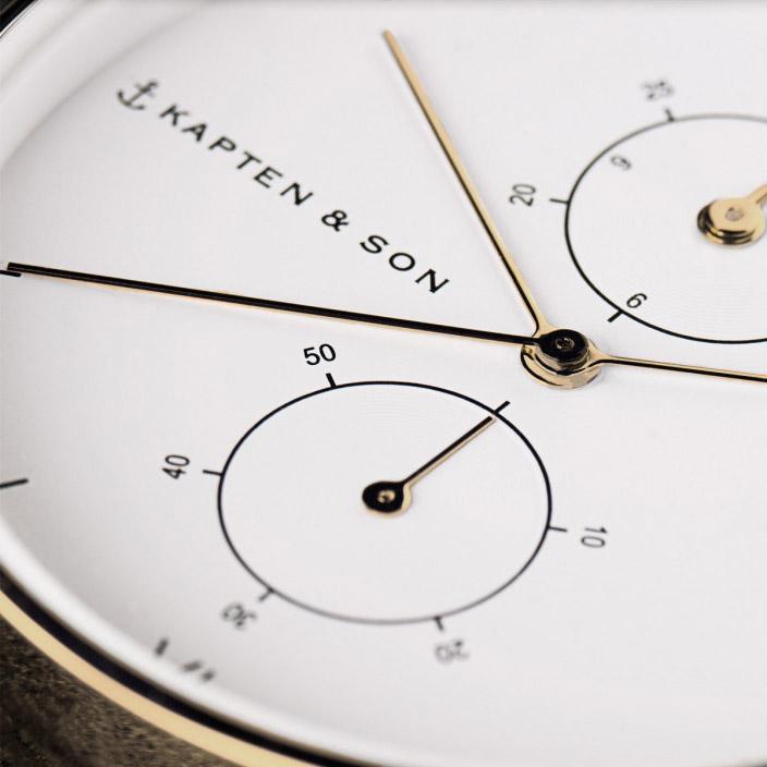 Produktbild Kapten & Son Chrono (Analoguhr, 37 mm)