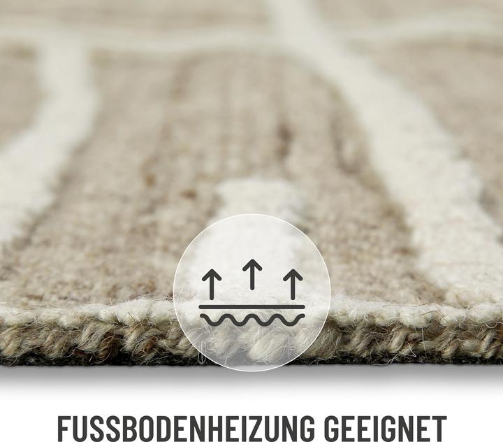 Produktbild Wecon Home Kurzflorteppich Hamptons TWENTYFIVE (80 x 300 cm)