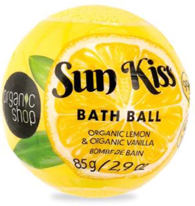 Image du produit Natura Siberica Sun Kiss Bath Bomb Organic Lemon 85g