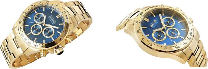 Actual product image Hugo Boss MĘSKI 1513340 - IKON (zh004a) (Analogue wristwatch, 44 mm)