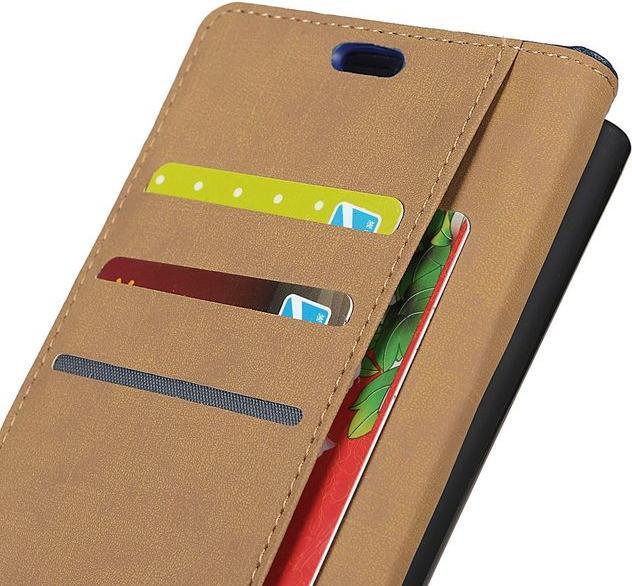 Productafbeelding MU Classic Classic II Lederen Boekomslag Serie (Motorola One Vision)
