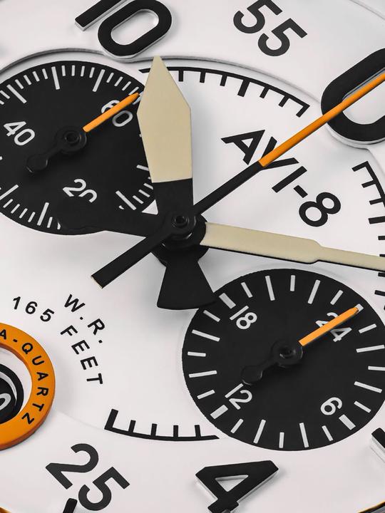 Actual product image AVI-8 AV-4089-0B Spitfire Lock (Pilot watch)