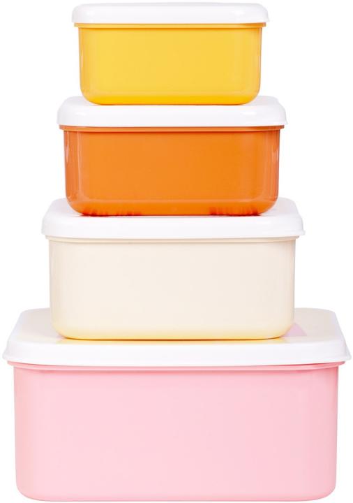 Actual product image A Little Lovely Company ALLC Lunch & Snack Box Rainbow SBSERA41
