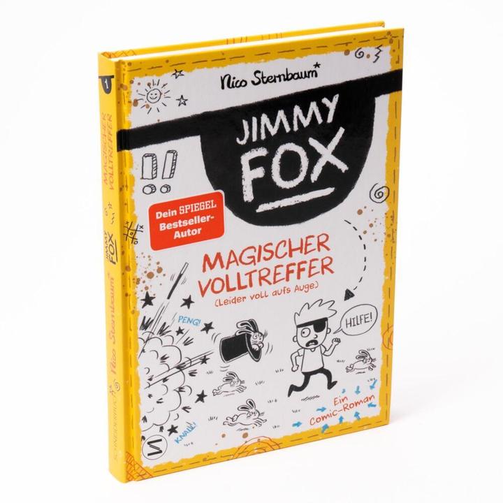 Image du produit Jimmy Fox. Magischer Volltreffer (leider voll aufs Auge) - Ein Comic-Roman (Allemand, Nico Sternbaum, 2022)