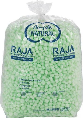 Productafbeelding Raja Losse vulchips FL5 groen maïszetmeel (1 x)