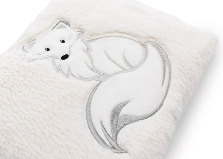 Actual product image NICI 61305 Pillow polar fox Vanja 25x30cm GREEN (25 x 30 cm)