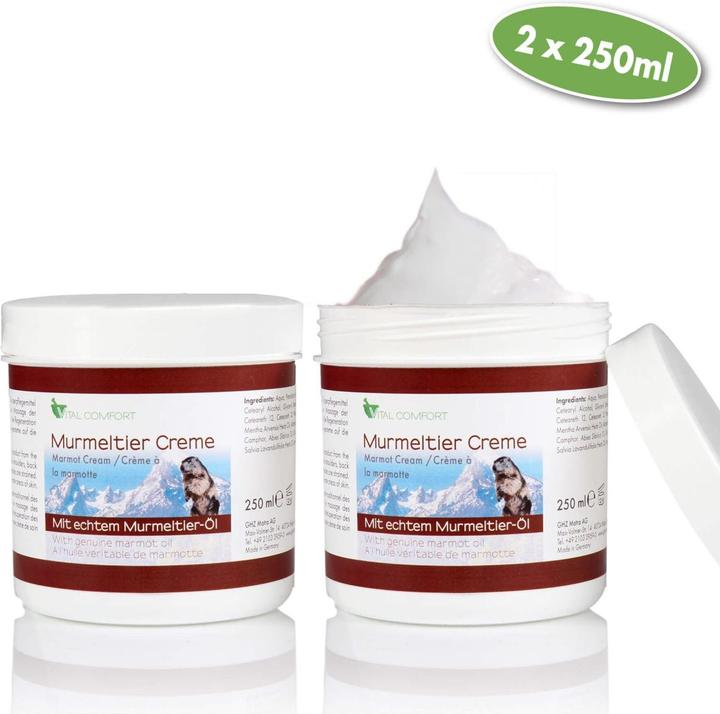 Vital Comfort Murmeltier Creme 2x 250 ml (2 x, 250 ml)