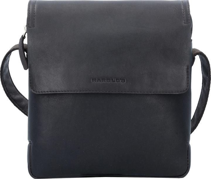 Produktbild Harolds Crossbag Umhängetasche Leder 22 cm