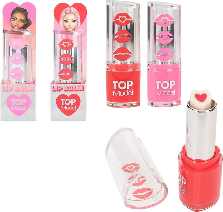 Top Model Topmodel - Heart in Heart Lipbalm - Pink, Red - 3.7 grams