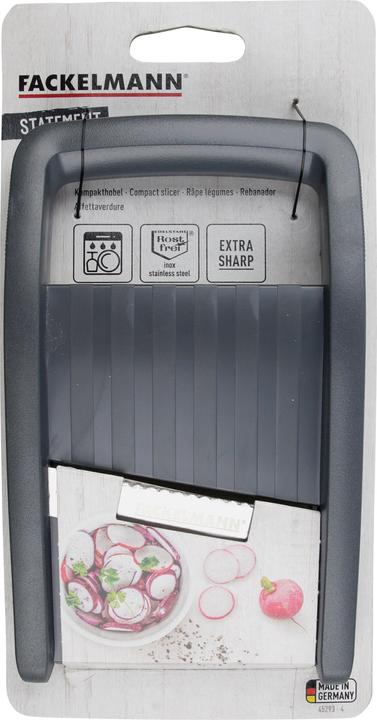 Actual product image Fackelmann Compact slicer grey