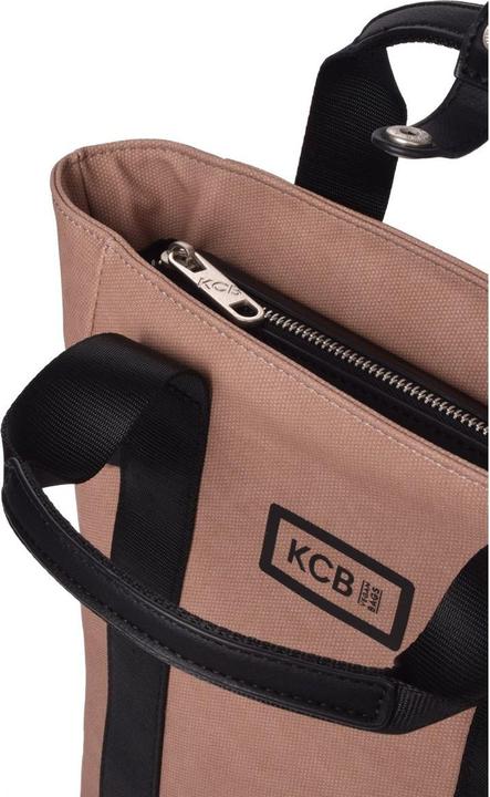 Actual product image KCB Knot medium-sized rucksack bag, pale pink