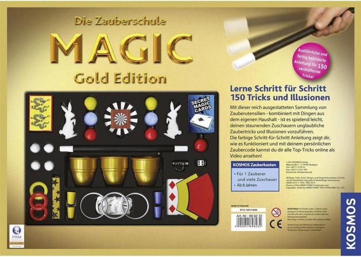 Produktbild Kosmos Die Zauberschule Magic Gold Edition