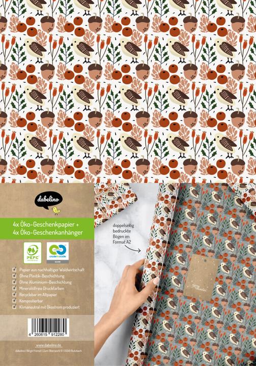 Actual product image Dabelino Christmas wrapping paper set for adults (Wrapping paper, 1 x)