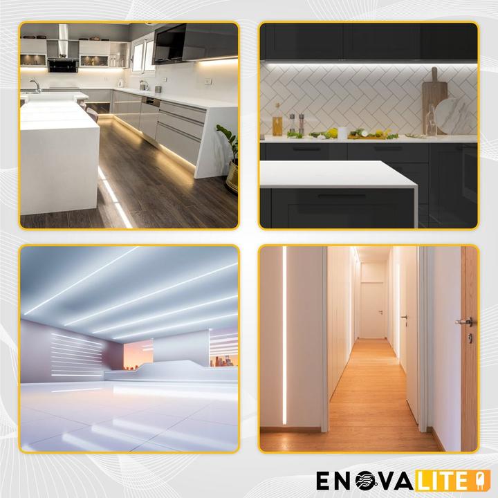Produktbild Enovalite LED-Streifen (Warmweiss, Mehrfarbig, Kaltweiss, 500 cm, Indoor)