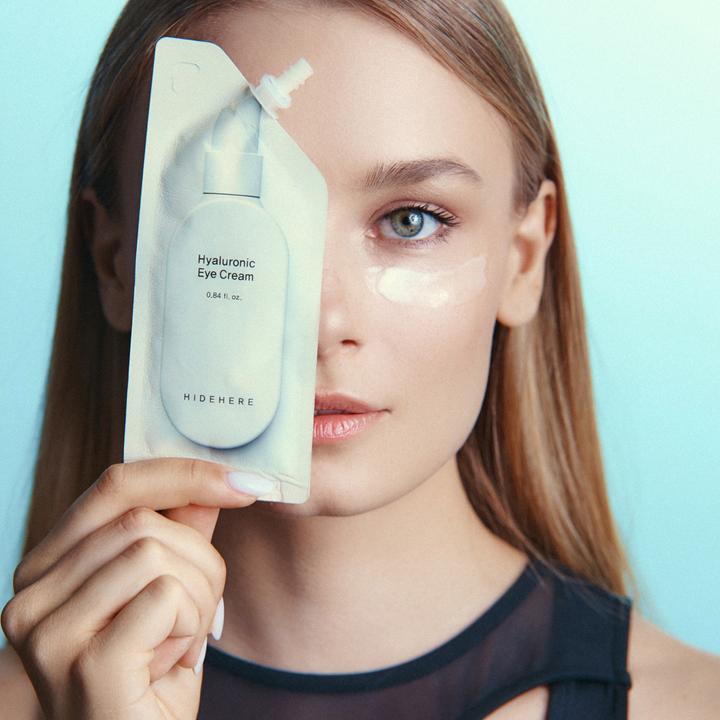 Actual product image Hidehere Hyaluronic Eye cream (Crème, 25 ml, Day + Night)