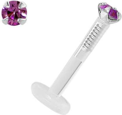 Immagine prodotto Bijouteria Piercing (Bioplastica, Argento 925, Cristallo premium)
