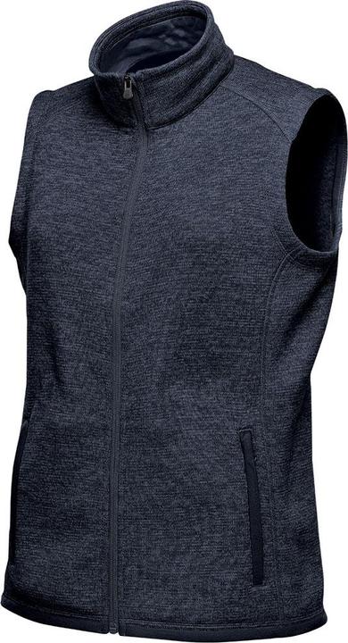 Actual product image Stormtech Womens/Ladies Avalante Knitted Heather Full Zip Gilet (M)