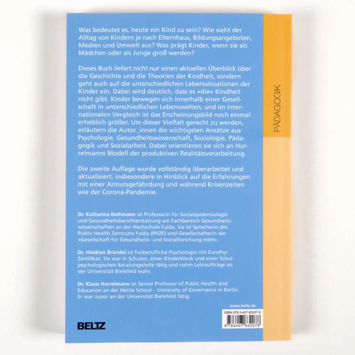 Produktbild Kindheit heute (Deutsch, Heidrun Bründel, Katharina Rathmann, Klaus Hurrelmann, 2024)