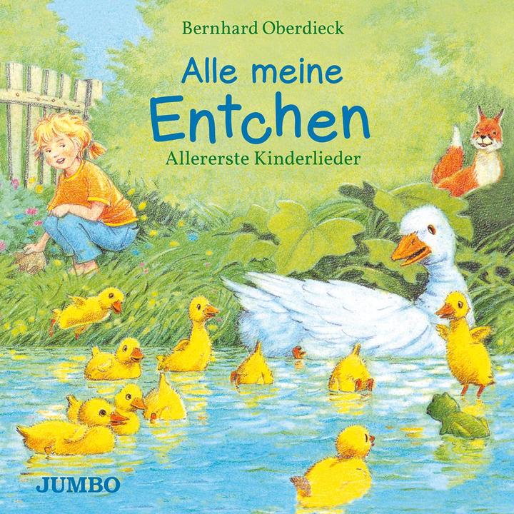 Produktbild Jumbo Alle meine Entchen. Allererste Kinderlieder (Deutsch, Bernhard Oberdieck, 2017)