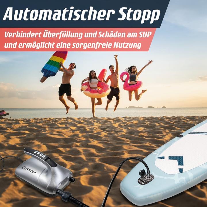 Produktbild Fitleap SUP Pumpe Elektrisch 20 PSI, 12V Pumpe, 2-in-1 Inflation & Deflation
