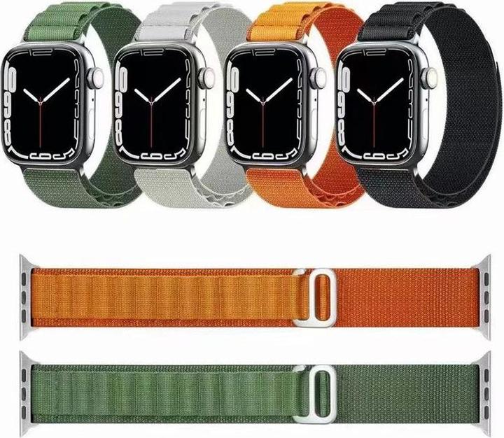 Actual product image PhoneLook Bracelet en nylon robust résistant aux intempéries Ultra 49 mm (49 mm, Rubber / Silicone)