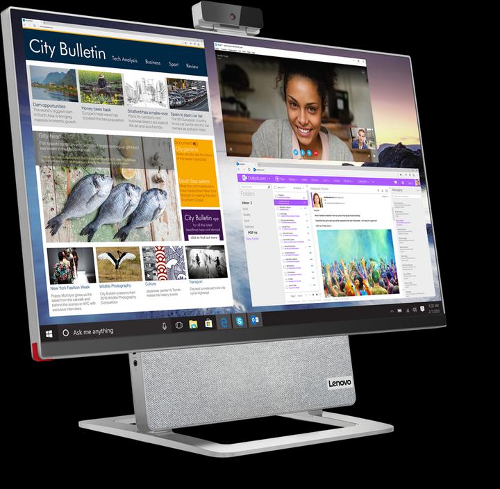 Produktbild Lenovo Yoga AIO 7 – 27ACH6 (AMD Ryzen 7 5800H, 16 GB, 1000 GB, Radeon RX 6600M)