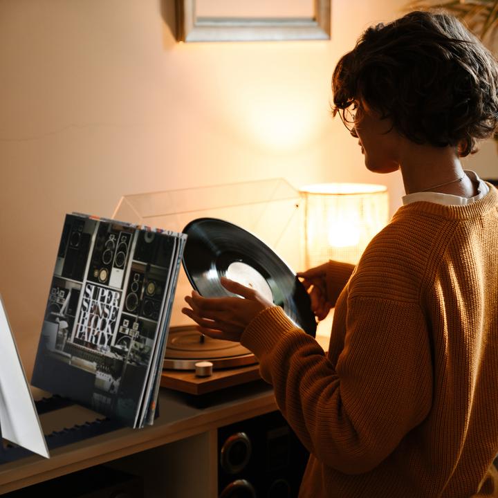 Produktbild Relaxdays Schallplatten-Ständer (Platten)