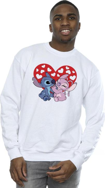 Immagine prodotto Disney Lilo & Stitch Hearts Felpa Uomo (S)