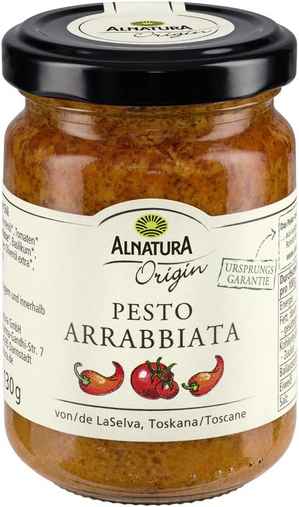Produktbild Alnatura Bio Pesto Arrabbiata 130g (130 g)