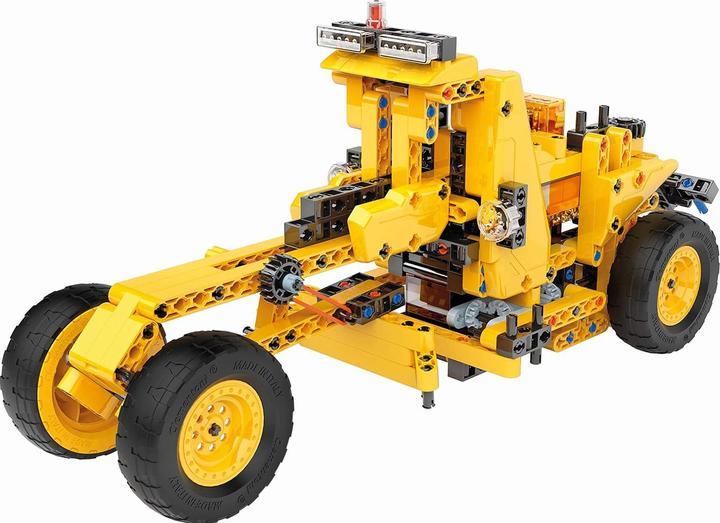 Produktbild Clementoni Galileo Science, Construction Challenge 10-in-1 Modellbau-Set: Bulldozer, 59162