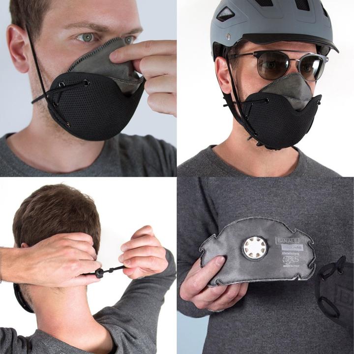 Immagine prodotto Banale Maschera di protezione MKBA Total Black (P2, 1 x)